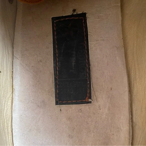 George West Mexico Ostrich Leather Boots Mex Size 27 US Size 8.5 - Picture 6 of 9